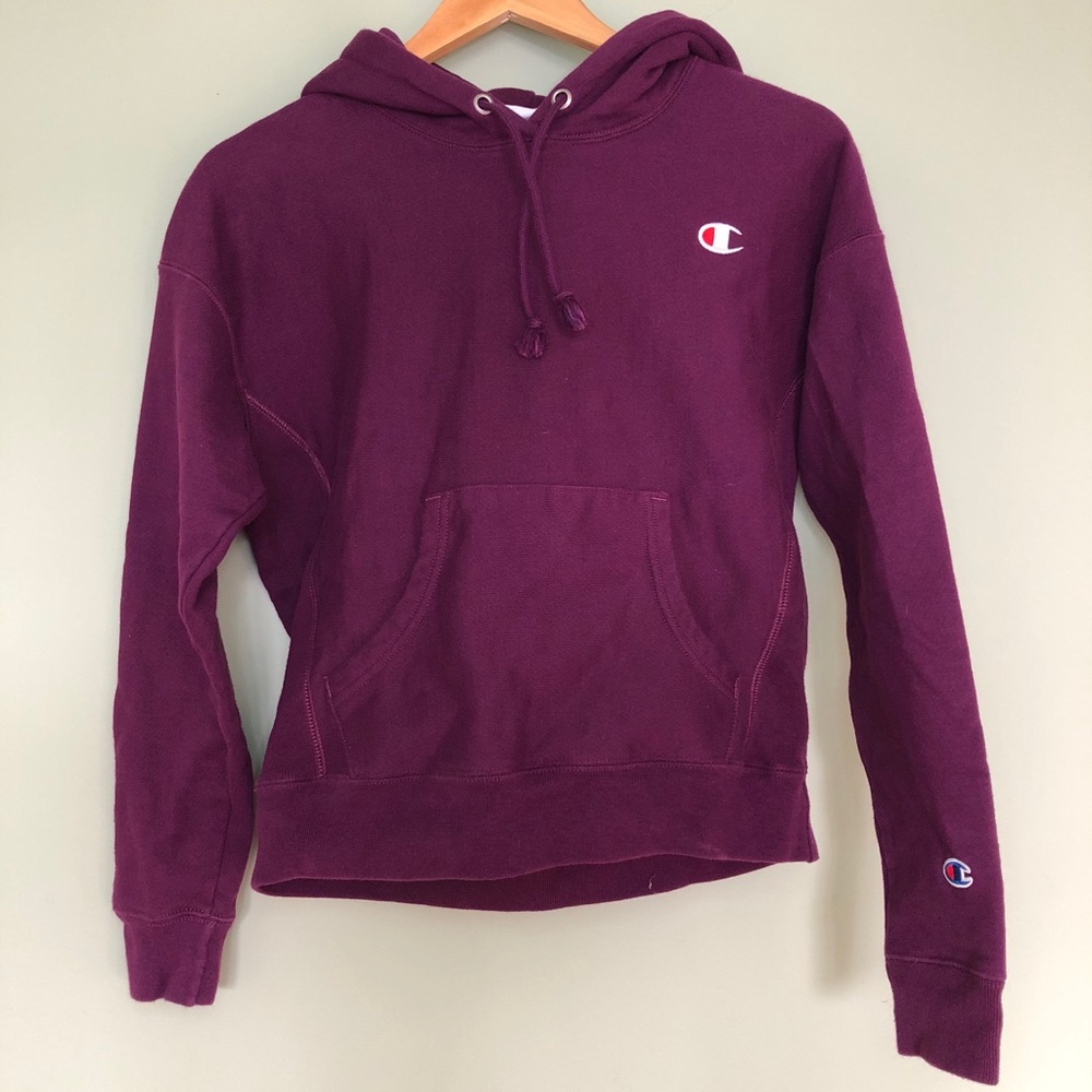 ⭐️2/$35 CHAMPION PURPLE REVERSE WEAVE SWEATSHIRT
